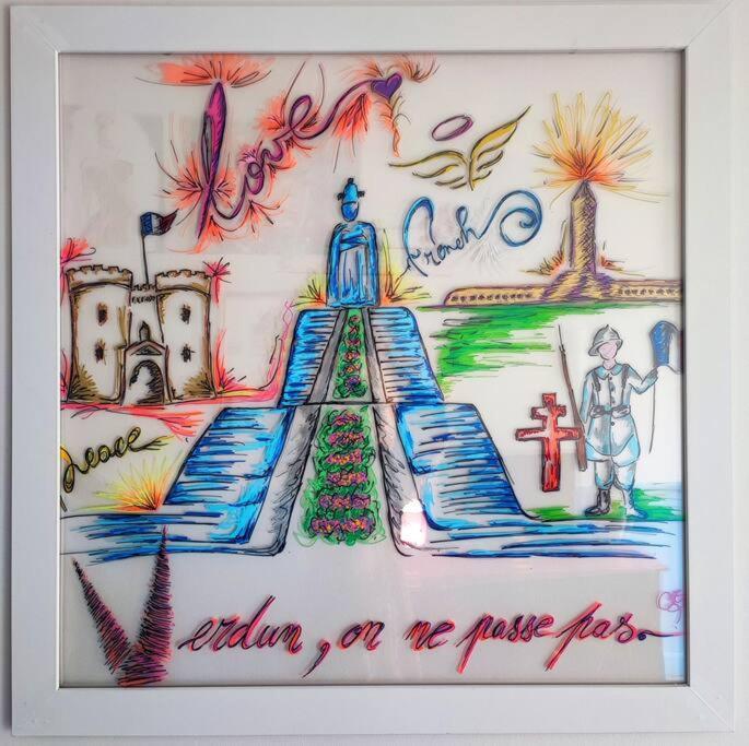 Chez Arty - Gere Par Presta-Zen'Services Lägenhet Verdun-sur-Meuse Exteriör bild